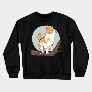 I Love You My Lady Cat - Lover Cat T-Shirt Crewneck Sweatshirt